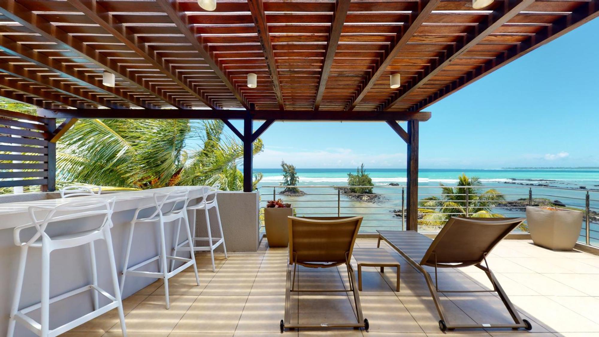 Apartment Bon Azur Beachfront & Penthouses With Lov Trou aux Biches